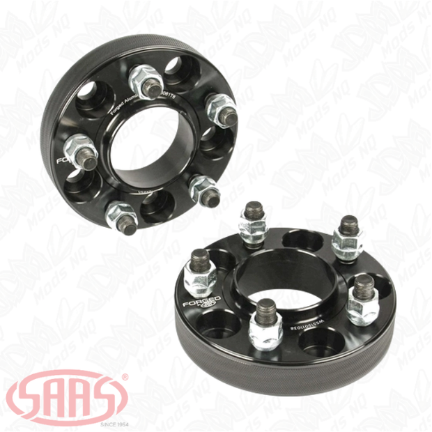 SAAS Wheel Spacers Forged HubCentric 5x150 PCD 100 Bore 38mm Thick