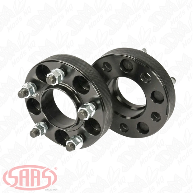 SAAS Wheel Spacers Forged HubCentric 5x150 PCD 100 Bore 38mm Thick