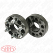 SAAS Wheel Spacers Forged HubCentric 6x114.3 PCD 66.1 Bore 38mm Thick