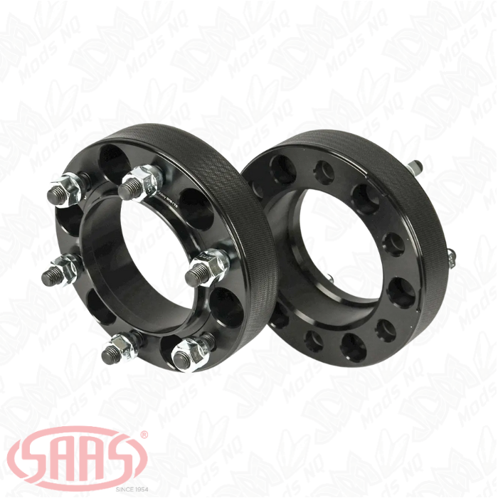 SAAS Wheel Spacers Forged HubCentric 6x139.7 PCD 106.1 Bore 38mm Thick