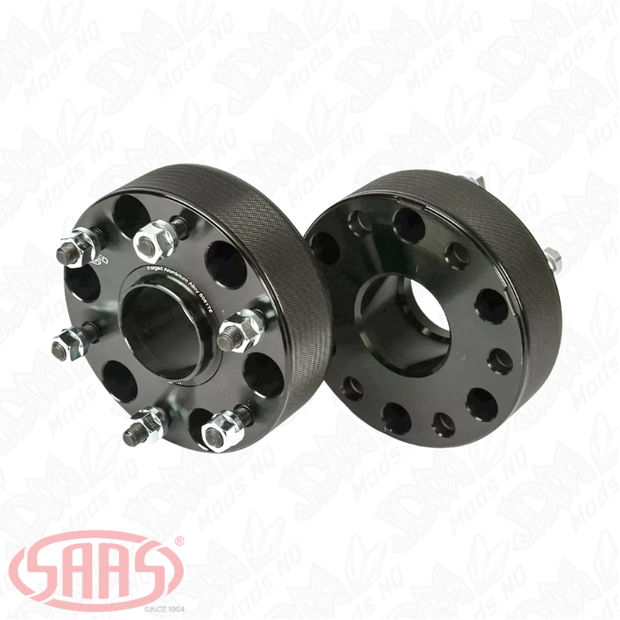 SAAS Wheel Spacers Forged HubCentric 6x139 PCD 67.1mm Bore 50mm Thick