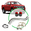 SAAS Ford Ranger/Mazda BT50 3.2L Intercooler Polished Alloy Pipe Cold Side 2011 - 2022 SAH2101 - view 1