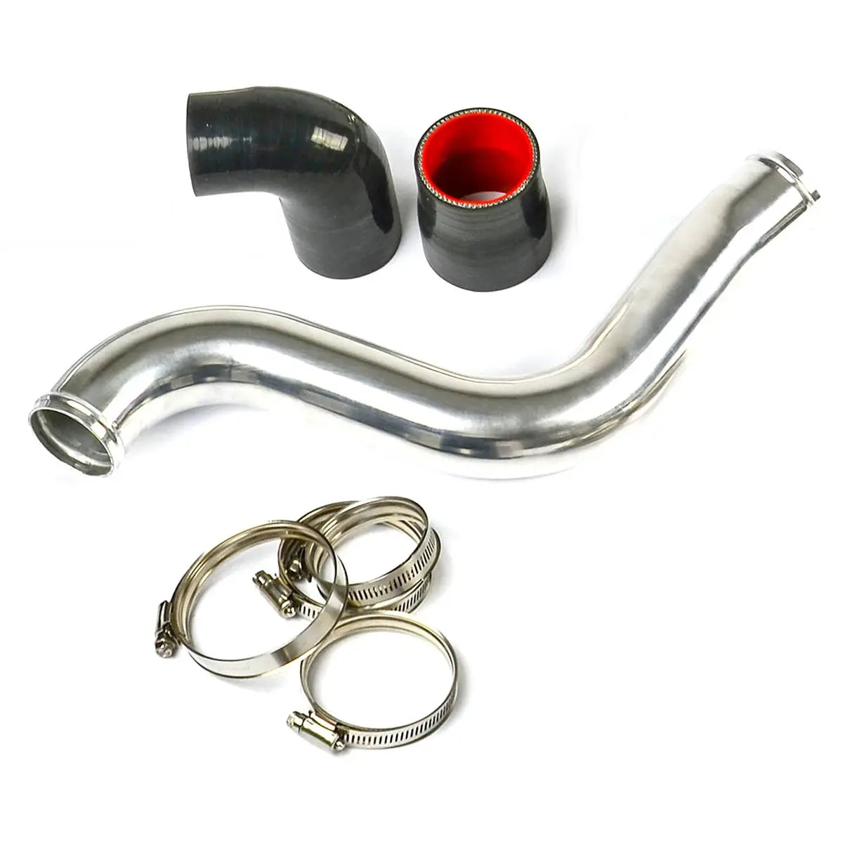 SAAS Ford Ranger/Mazda BT50 3.2L 2.2L Intercooler Polished Alloy Pipe Hot Side 2011 - 2022 SAH2104 - view 2