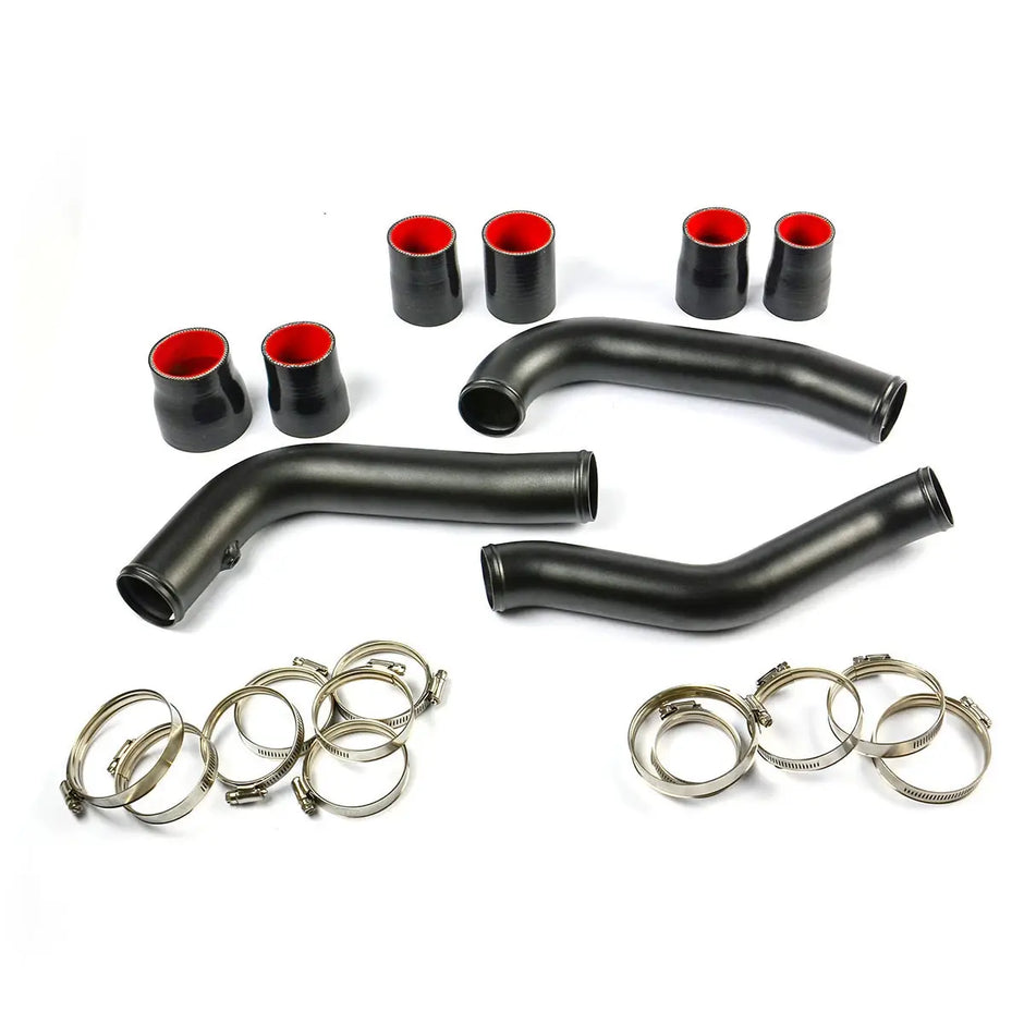 SAAS Mitsubishi Triton 2.5-3.2 ML-MN Intercooler Black Alloy Pipe Kit SAH3101B-KIT - view 2