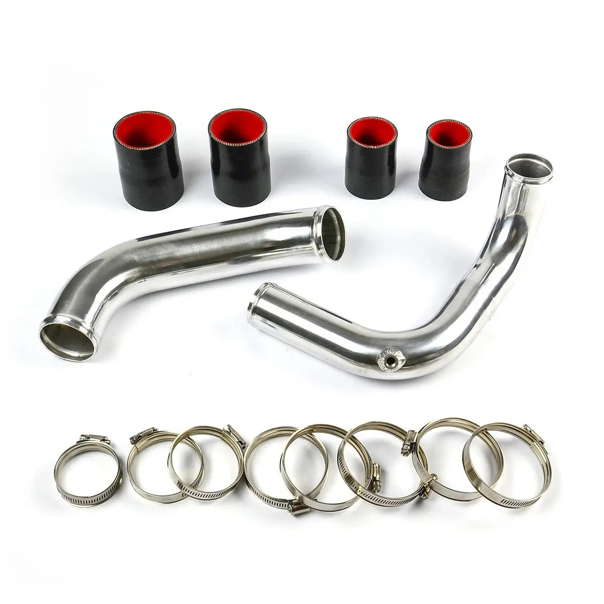 SAAS Nissan Patrol GU/Y61 ZD30 CRD 12/2006 - 10/2017 Polished Pipe Kit SAH4101-KIT - view 2