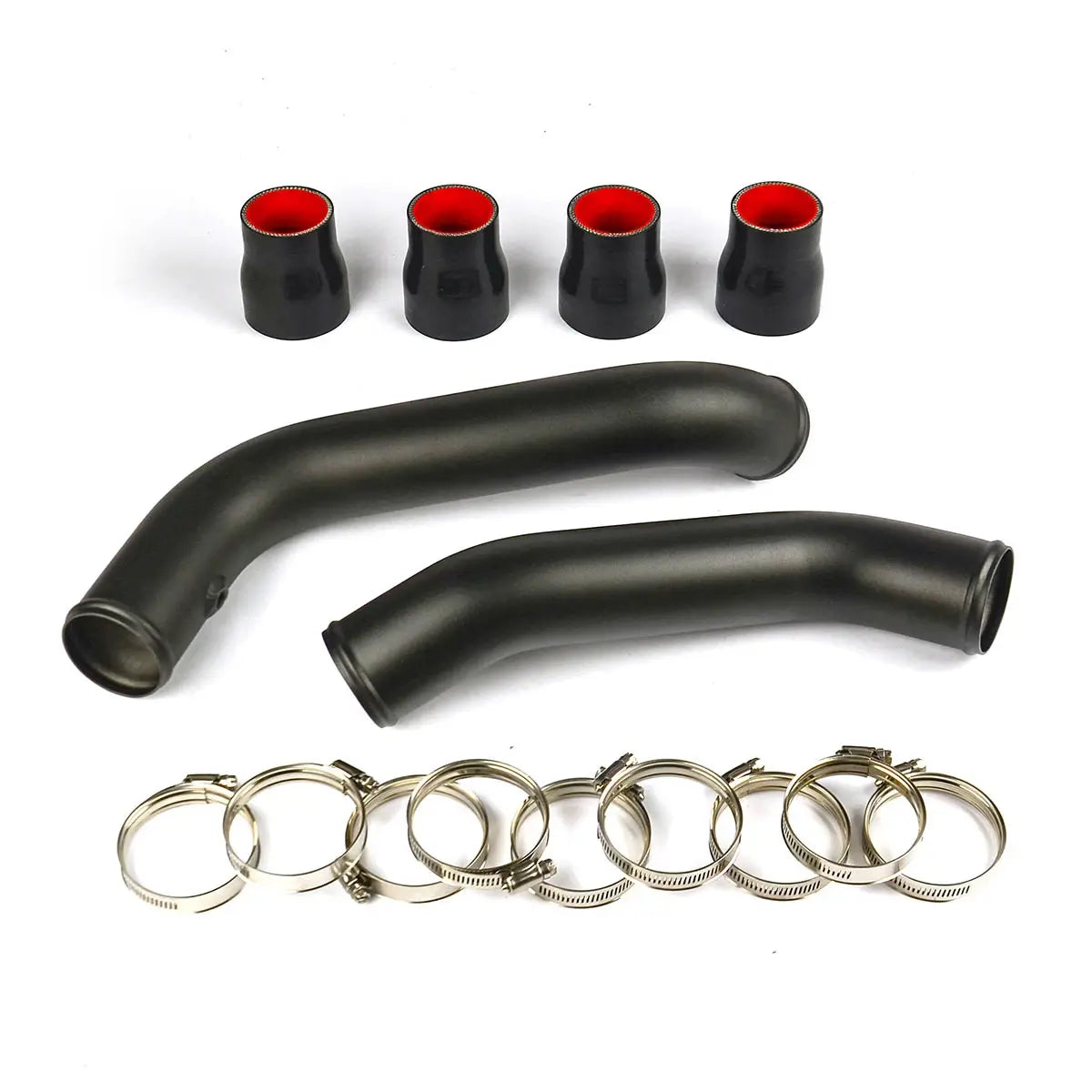 SAAS ISUZU DMAX/MUX 3.0L 12 -16 Intercooler Black Alloy Pipe Kit SAH5101B-KIT - view 2