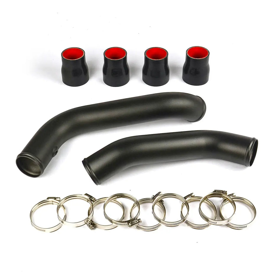 SAAS ISUZU DMAX/MUX 3.0L 12 -16 Intercooler Black Alloy Pipe Kit SAH5101B-KIT - view 2