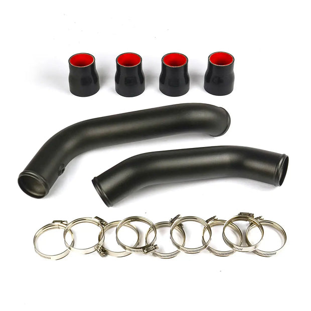 SAAS ISUZU DMAX/MUX 3.0L 12 -16 Intercooler Black Alloy Pipe Kit SAH5101B-KIT - view 2