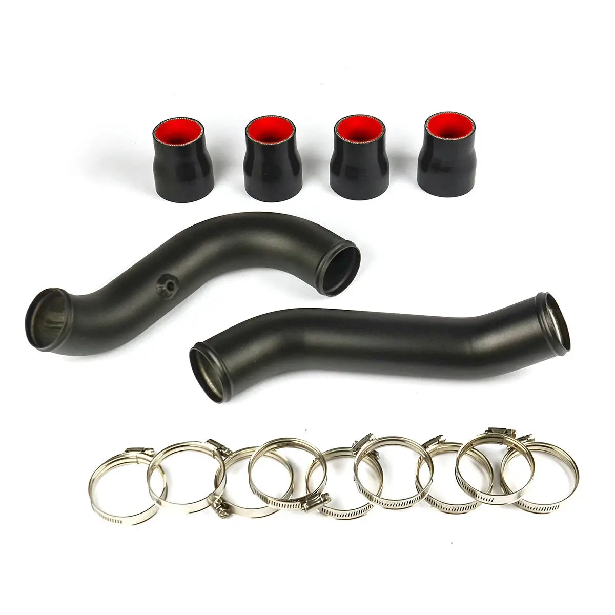 SAAS ISUZU DMAX/MUX 3.0L 2017 - 2020 Intercooler Black Alloy Pipe Kit SAH5102B-KIT - view 2