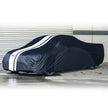 SAAS Car Cover Indoor Classic Ute Large 5.3m Black With White Stripes SC1015 - view 2