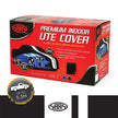 SAAS Car Cover Indoor Classic Ute Large 5.3m Black With White Stripes SC1015 - view 6