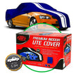 SAAS Car Cover Indoor Classic Ute Large 5.3m Blue With White Stripes SC1025 - view 1