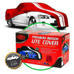 SAAS Car Cover Indoor Classic Ute Large 5.3m Red With White Stripes SC1035 - view 1