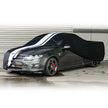 SAAS Car Cover Indoor Classic Ute Large 5.3m Red With White Stripes SC1035 - view 3