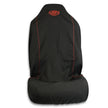 SAAS Seat Cover Throw Black Saas Red Logo Large 1Pc SC5010 - view 3
