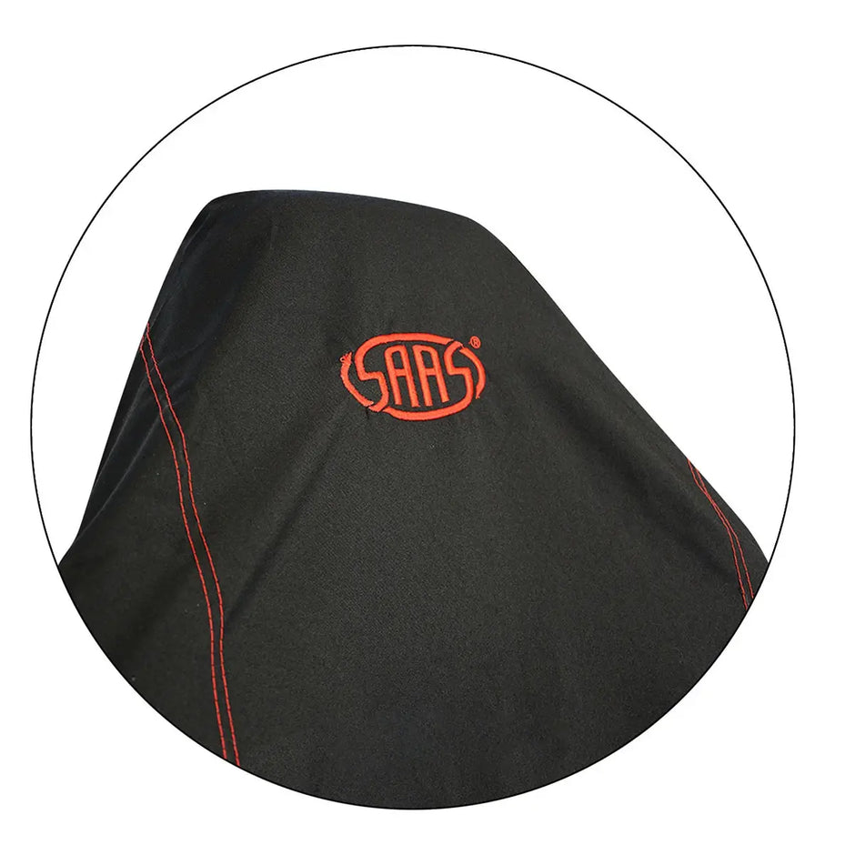 SAAS Seat Cover Throw Black Saas Red Logo Large 1Pc SC5010 - view 2