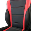 SAAS Seat Sports Cushion Pu Black-Red Large With Logo SC6011 - view 4