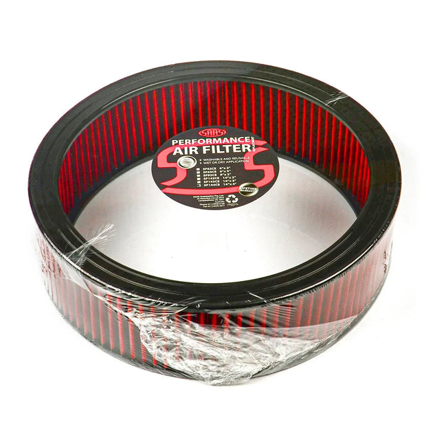 SAAS Hi Flow Air Filter Washable Round 14in x 4in SF144CE - view 1
