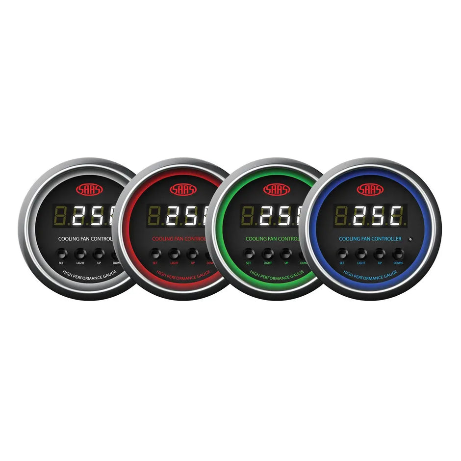 SAAS Cooling Fan Controller Digital 0°-100° 52mm Muscle Series I Black SG-CFC52B - view 2