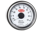 SAAS Exhaust Temp Gauge 0°-900° 52mm Muscle Series I White 12V SG-EXT52W1 - view 3