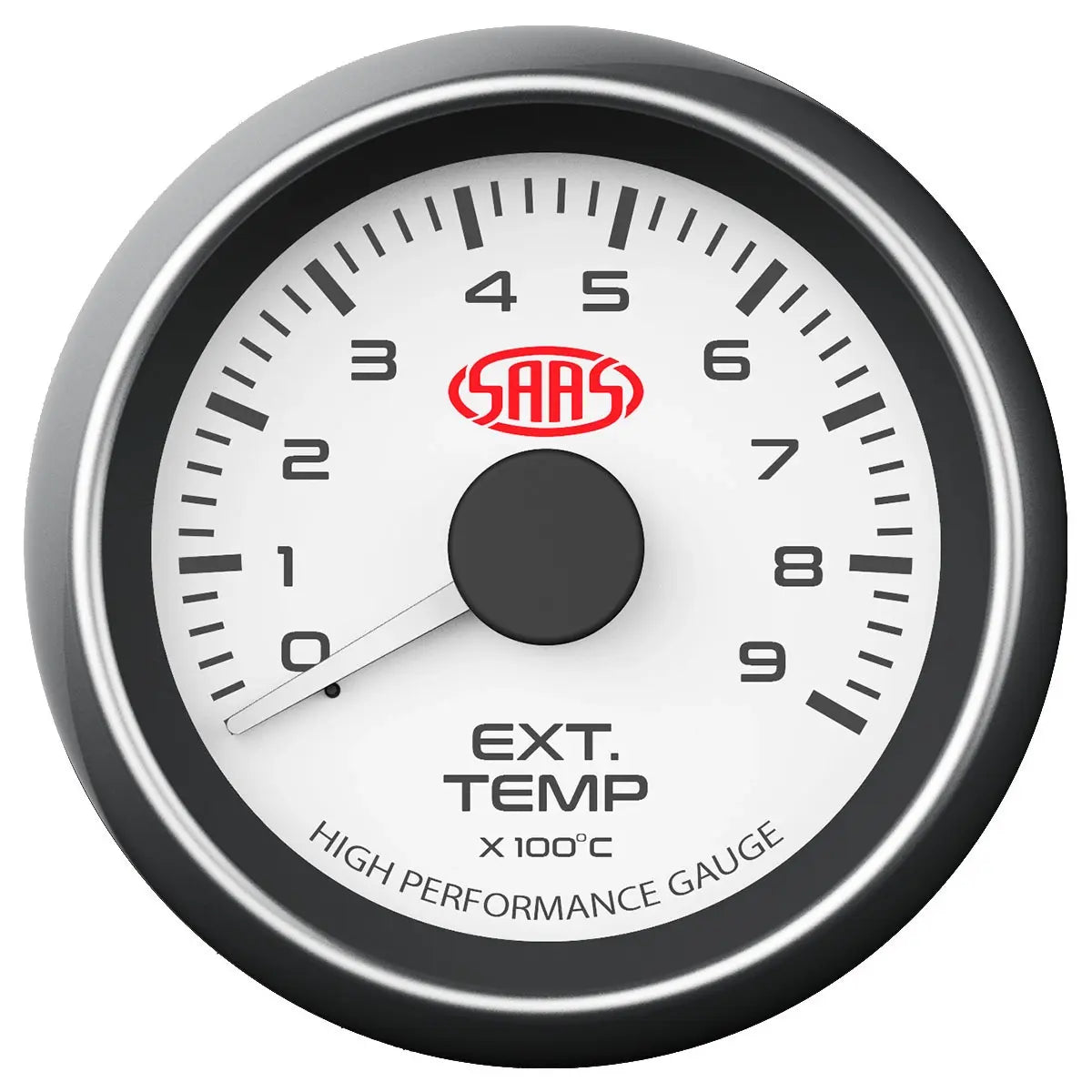 SAAS Exhaust Temp Gauge 0°-900° 52mm Muscle Series I White 12V SG-EXT52W1 - view 1