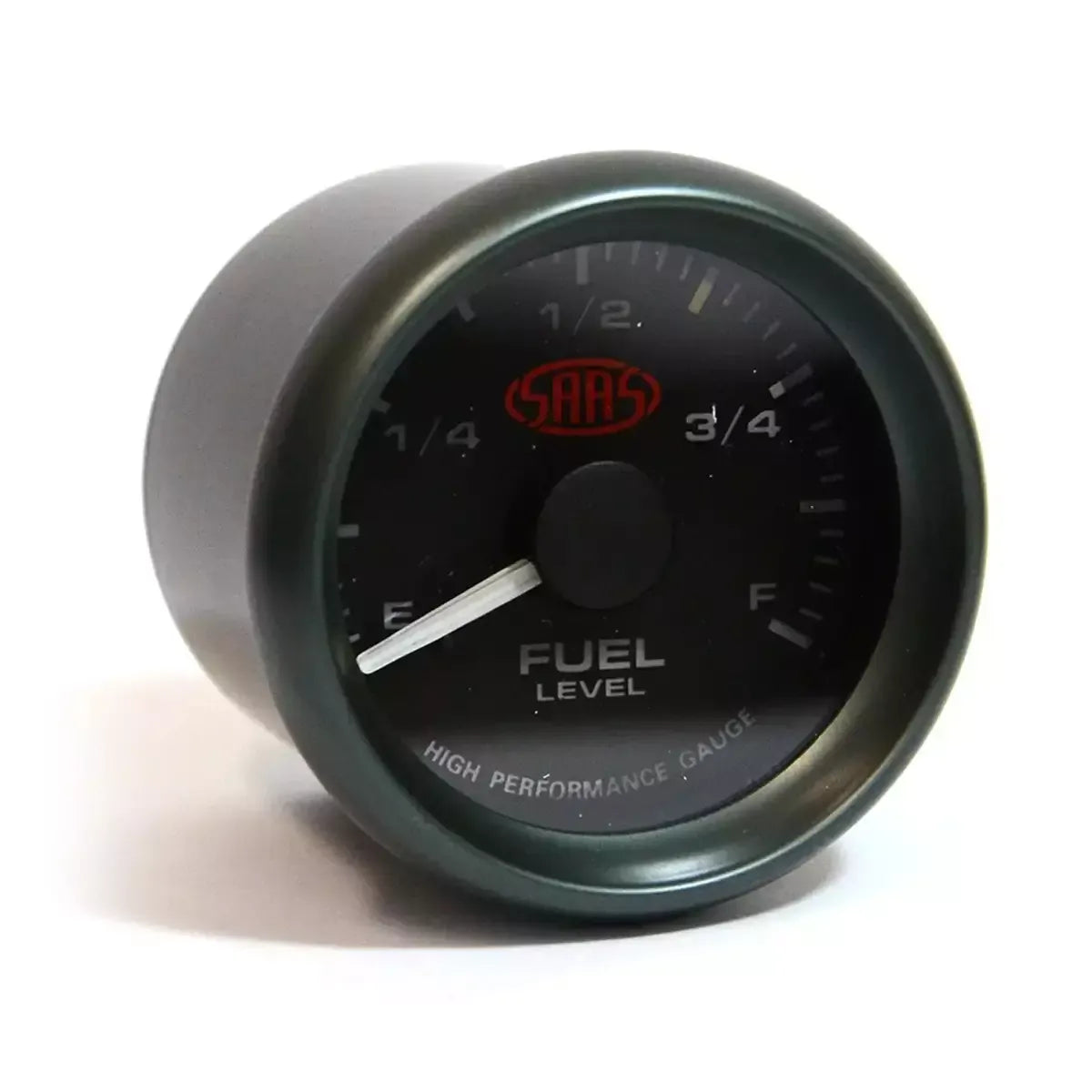 SAAS Fuel Level Gauge 52mm Muscle Series I Black 12V SG-FL52B - view 1