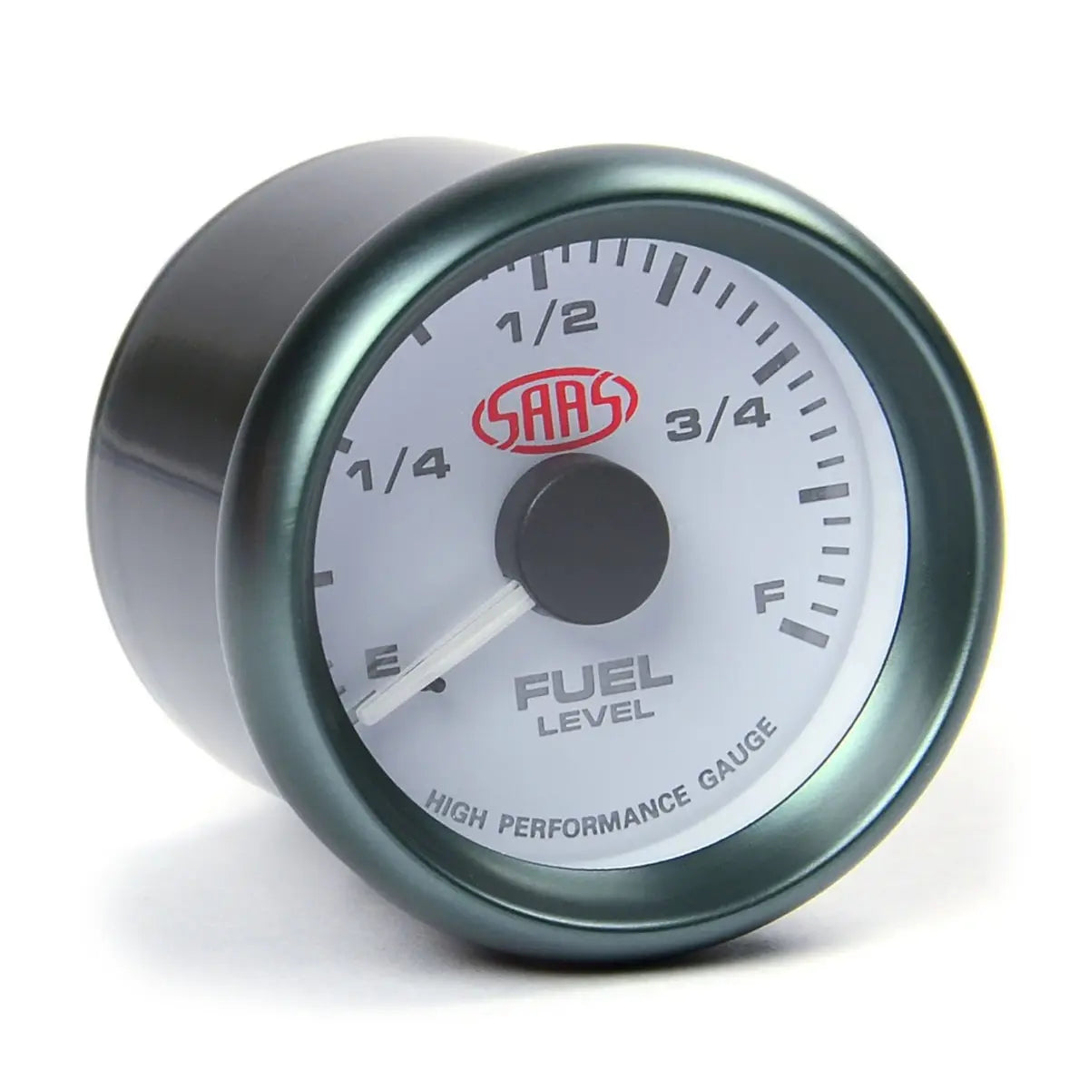 SAAS Fuel Level Gauge 52mm Muscle Series I White 12V SG-FL52W - view 3