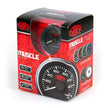 SAAS Oil Press Gauge 0-100psi 52mm Muscle Series I Black 12V SG-OP52B1 - view 6