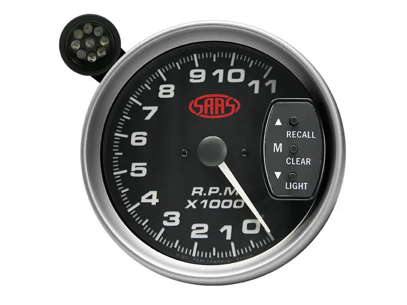 SAAS Tachometer 0-10K Shiftlite 5