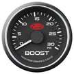 SAAS Boost Gauge Diesel 0-30 psi 52mm Muscle Series I Black 12V SG-TBD52B - view 1