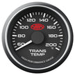 SAAS Trans Oil Temp Gauge 60°-200° 52mm Muscle Series I Black 12V SG-TT52B - view 1