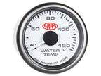 SAAS Water Temp Gauge 40°-120° 52mm Muscle Series I White 12V SG-WT52W - view 3