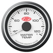 SAAS Water Temp Gauge 40°-120° 52mm Muscle Series I White 12V SG-WT52W - view 1