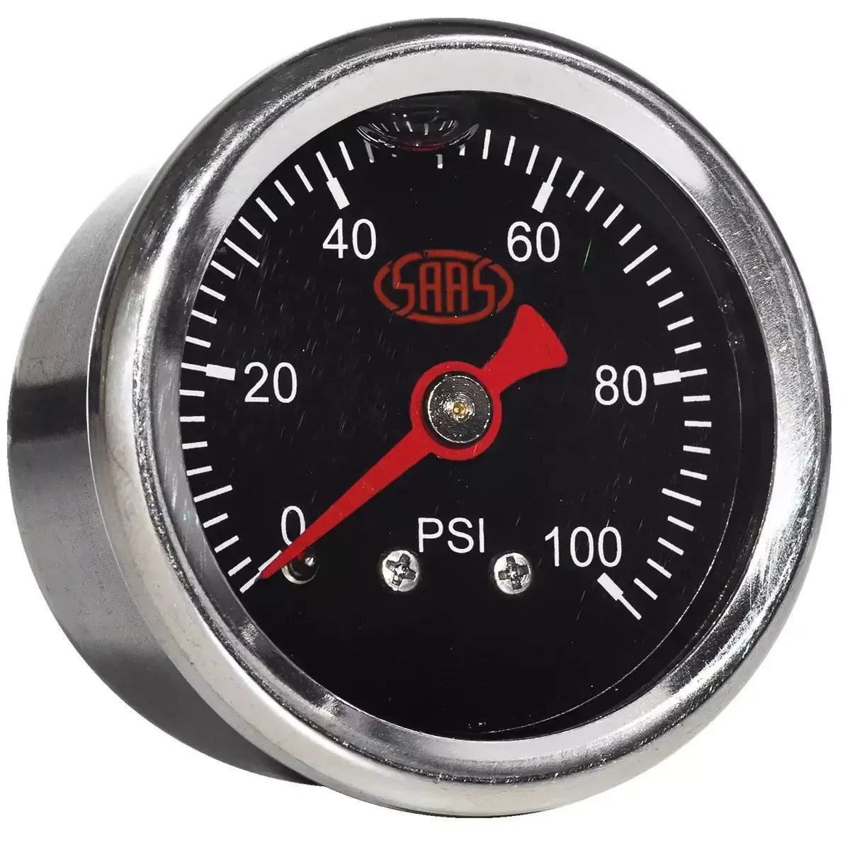 SAAS Fuel Press Gauge 100 Psi Liquid Filled 41mm Black SG100B - view 1