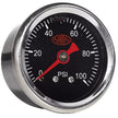 SAAS Fuel Press Gauge 100 Psi Liquid Filled 41mm Black SG100B - view 1