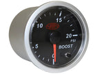 SAAS Boost Gauge Diesel 0-20 psi 52mm Street Series Black 12V SG21212 - view 3