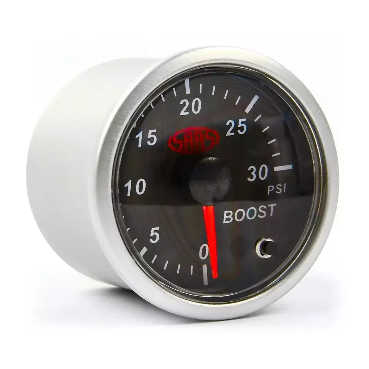 SAAS Boost Gauge Diesel 0-30 psi 52mm Street Series Black 12V SG21213 - view 1