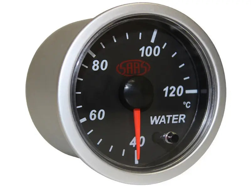 SAAS Water Temp Gauge 40°-120° 52mm Street Series Black 12V SG21220 - view 3