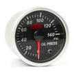 SAAS Oil Press Gauge 0-140psi 52mm Street Series Black 12V SG21230 - view 3