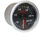 SAAS Volt Gauge 8v-18v 52mm Street Series Black 12V SG21250 - view 3