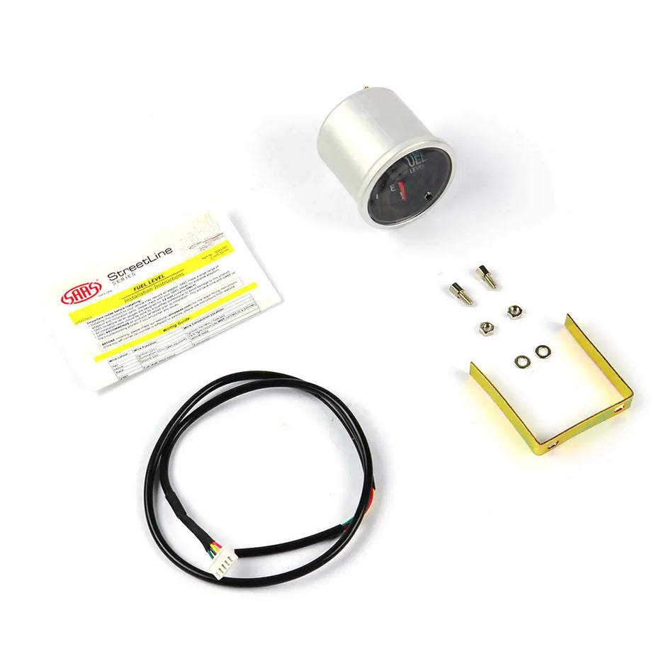 SAAS Fuel Level Gauge 52mm Street Series Black 12V SG21290 - view 4