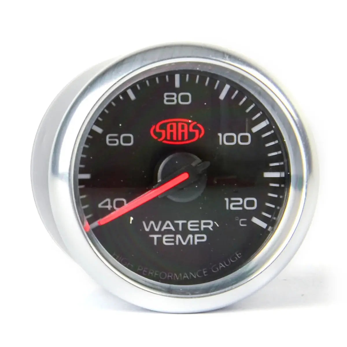 SAAS Water Temp Gauge 40°-120° 52mm Muscle Series 3 Black 12V SG32220 - view 3