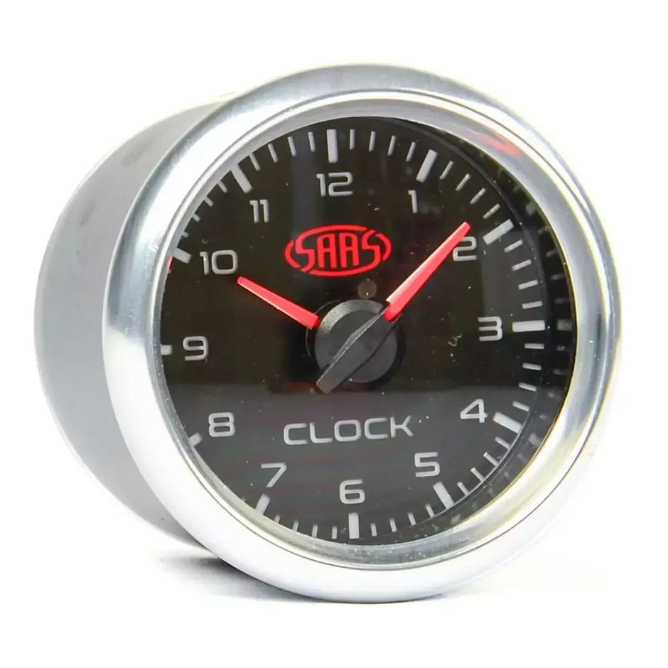 SAAS Clock Analogue 52mm Muscle Series 3 Black SG32294 - view 1