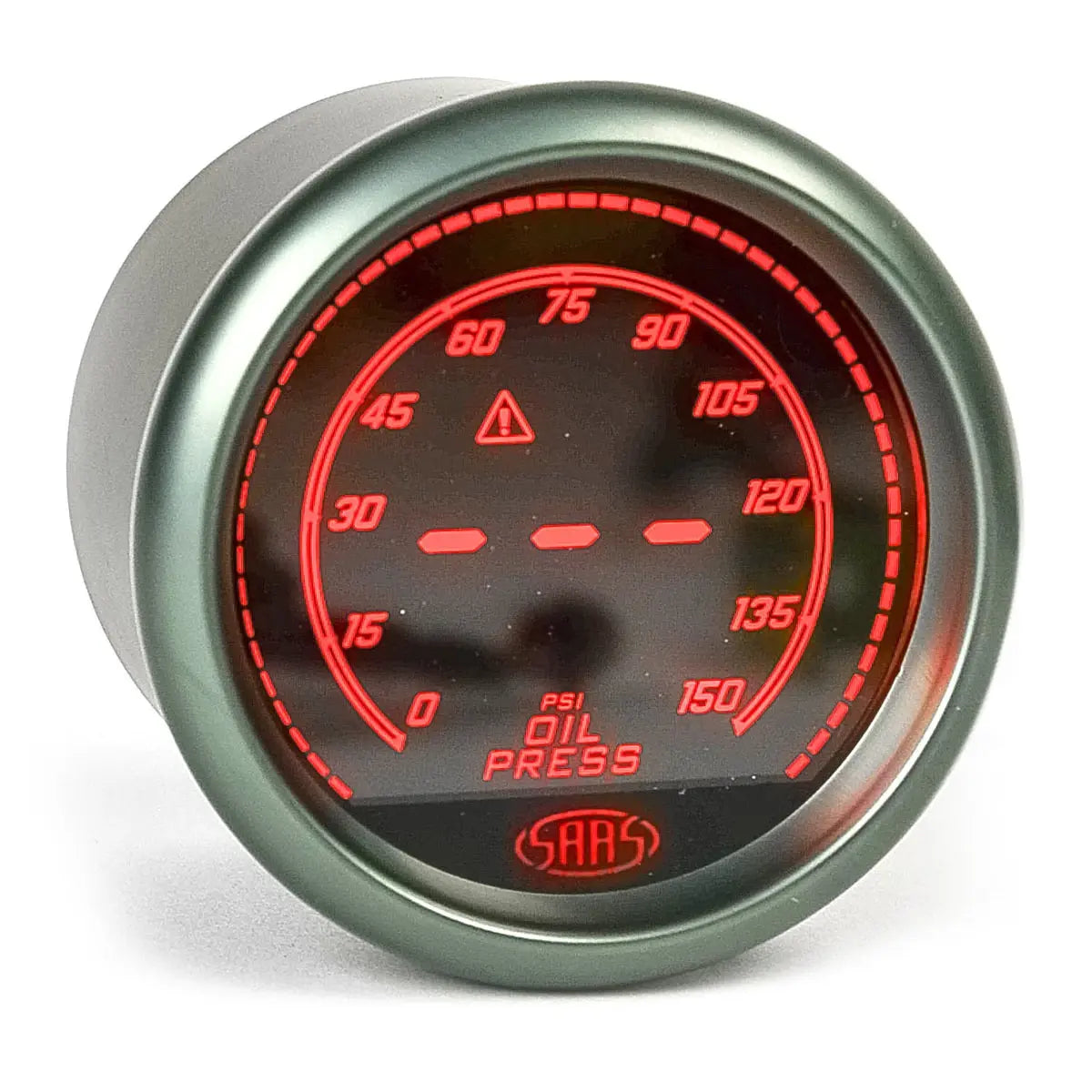 SAAS Oil Pressure Gauge 0-150 psi 52mm Muscle Digital Series 12V SG41230 - view 3