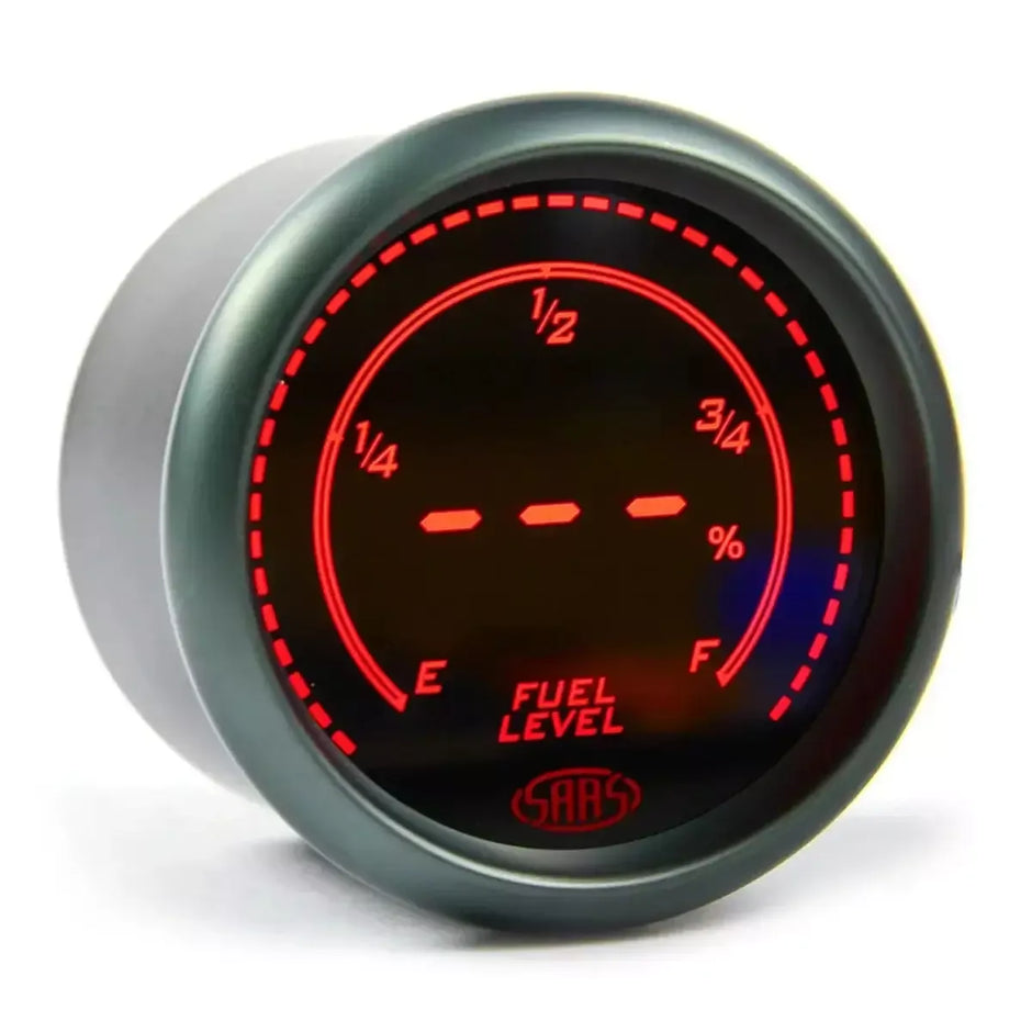SAAS Fuel Level Gauge 52mm Muscle Digital Series 12V SG41290 - view 1