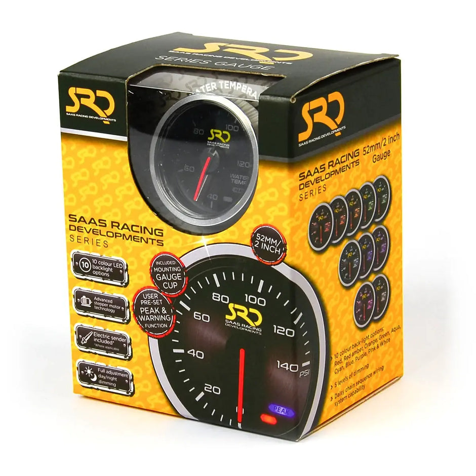 SAAS Water Temp Gauge 40°-120° 52mm SRD Series 12V SG51220 - view 6