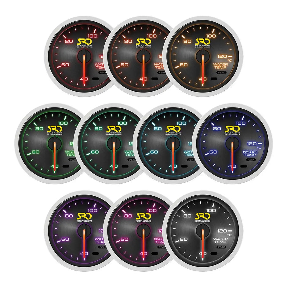 SAAS Water Temp Gauge 40°-120° 52mm SRD Series 12V SG51220 - view 2