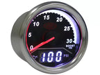 SAAS Dual Gauge Boost 0-30 Psi/Oil Pressure 140 Psi Trax Series 12V SG611230 - view 1