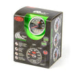SAAS Dual Gauge Oil Pressure 140 Psi/Water Temp 40°-120° Analogue/Digital Trax Series 12V SG613020 - view 7