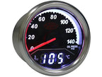 SAAS Dual Gauge Oil Pressure 140 Psi/Water Temp 40°-120° Analogue/Digital Trax Series 12V SG613020 - view 4